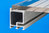 Blockrahmen 440-004 ESK mit Montageklebeband für innen / Silber matt / 8 Stangen je 3 m